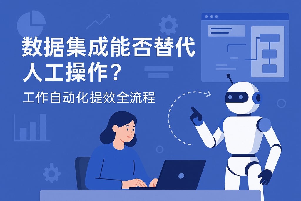 数据集成能否替代人工操作？工作自动化提效全流程