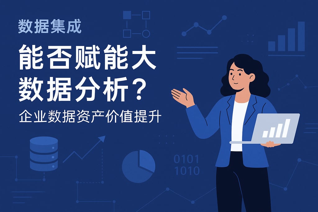 数据集成能否赋能大数据分析？企业数据资产价值提升