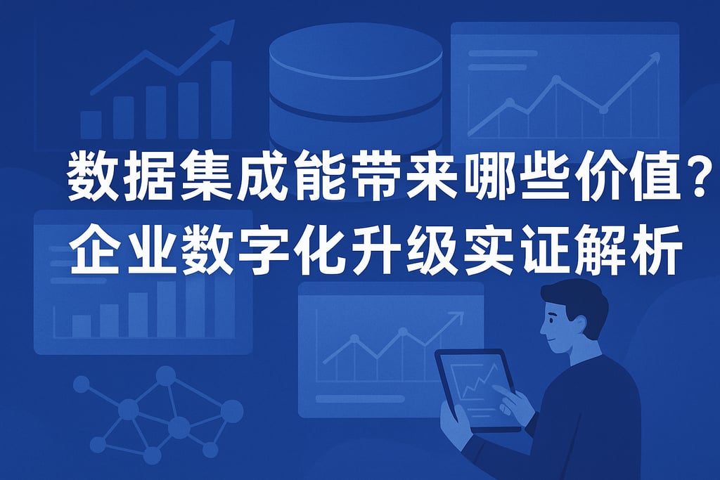 数据集成能带来哪些价值？企业数字化升级实证解析