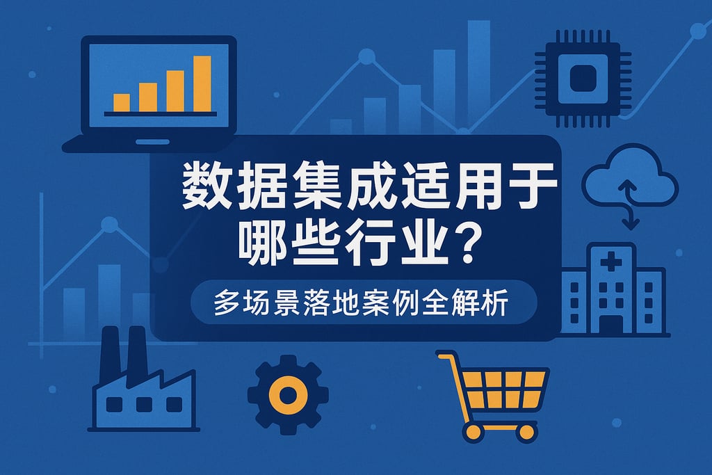 数据集成适用于哪些行业？多场景落地案例全解析