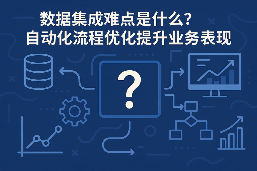 数据集成难点是什么？自动化流程优化提升业务表现