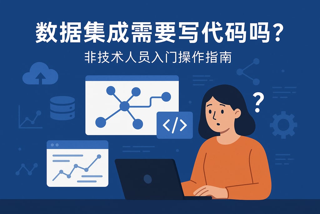 数据集成需要写代码吗？非技术人员入门操作指南