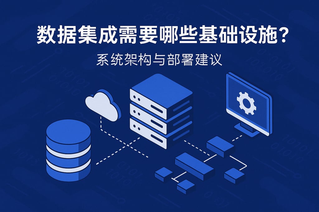 数据集成需要哪些基础设施？系统架构与部署建议