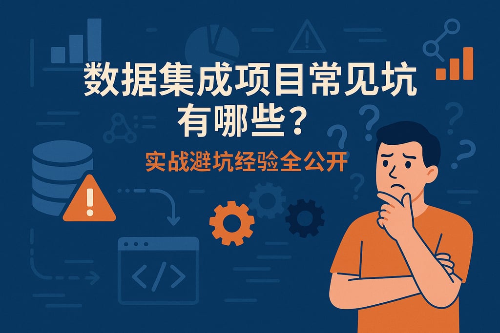 数据集成项目常见坑有哪些？实战避坑经验全公开