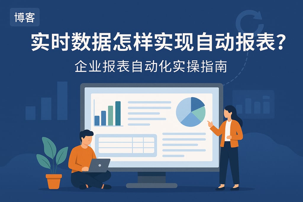 实时数据怎样实现自动报表？企业报表自动化实操指南 - FineDataLink数据集成平台