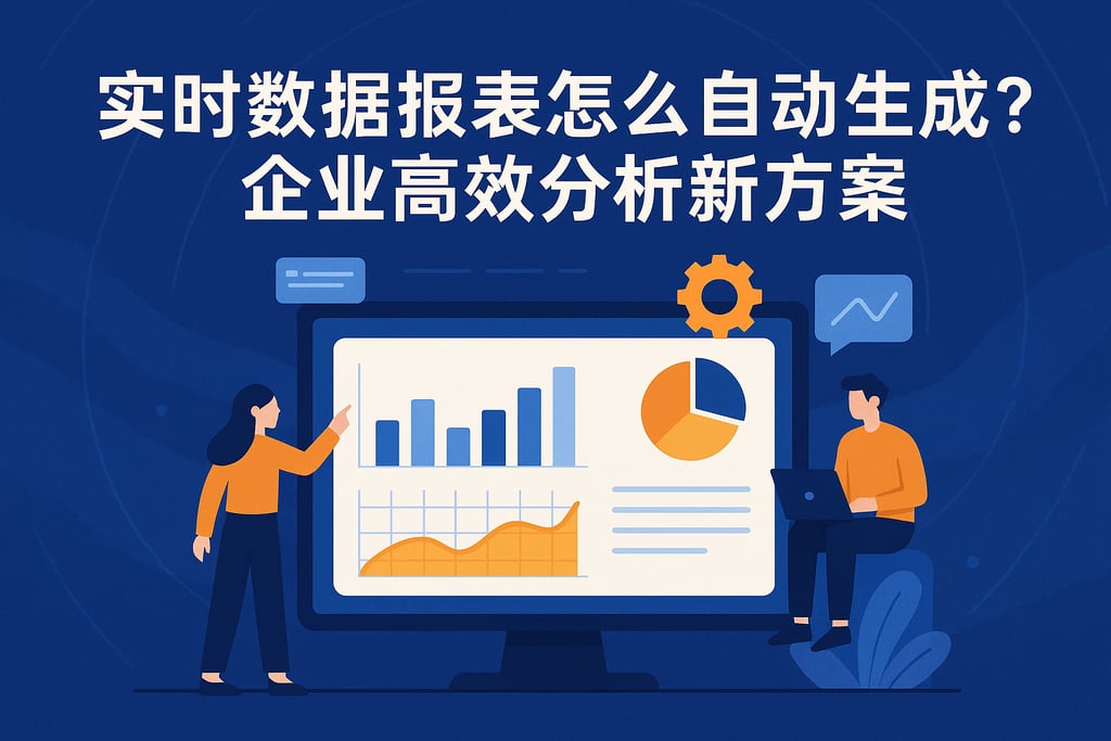 实时数据报表怎么自动生成？企业高效分析新方案 - FineDataLink数据集成平台