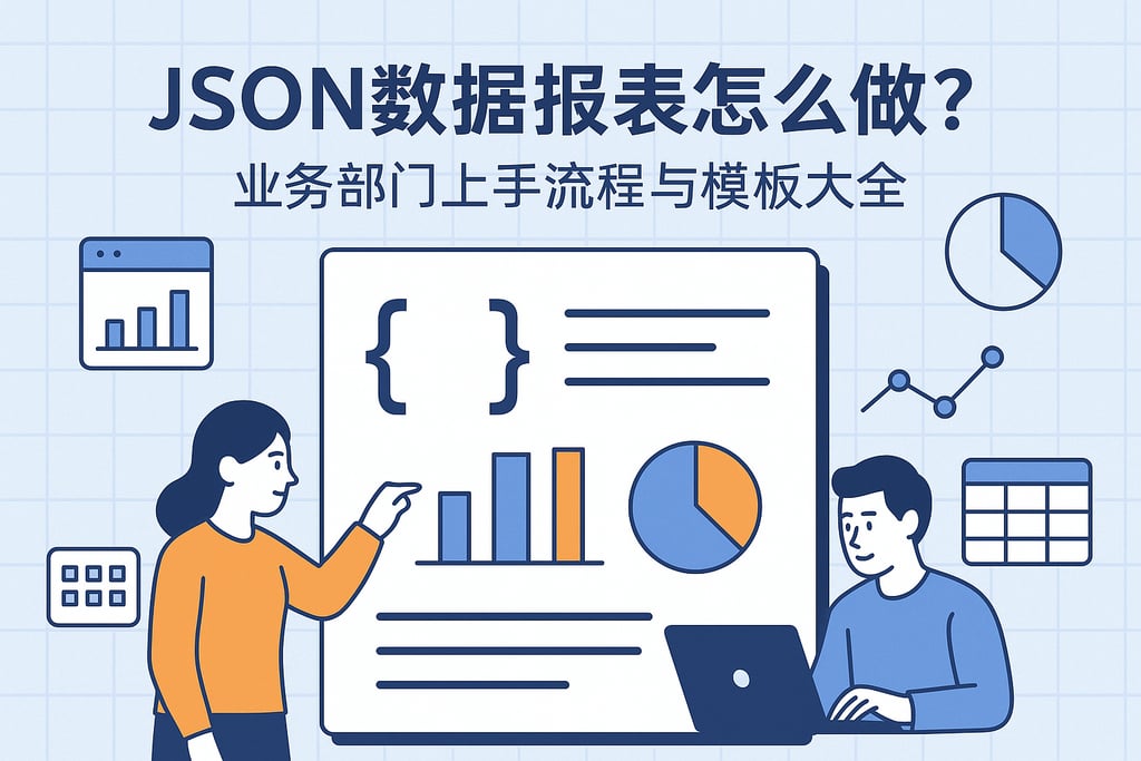 json数据报表怎么做？业务部门上手流程与模板大全 - FineDataLink数据集成平台