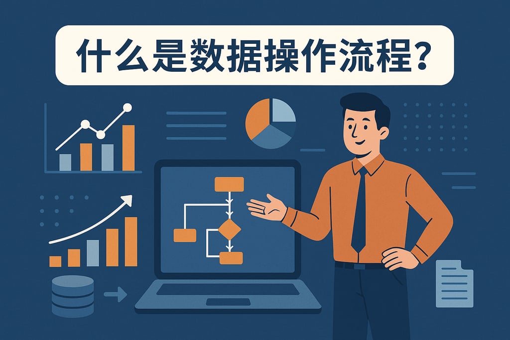 什么是数据操作流程？