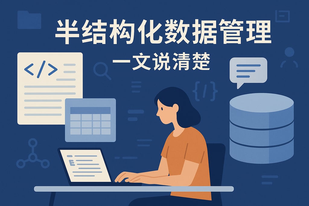 半结构化数据管理，一文说清楚