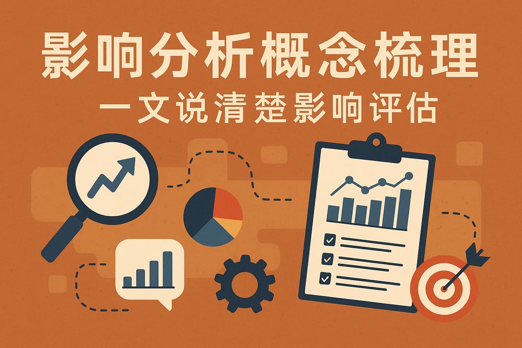 影响分析概念梳理，一文说清楚影响评估