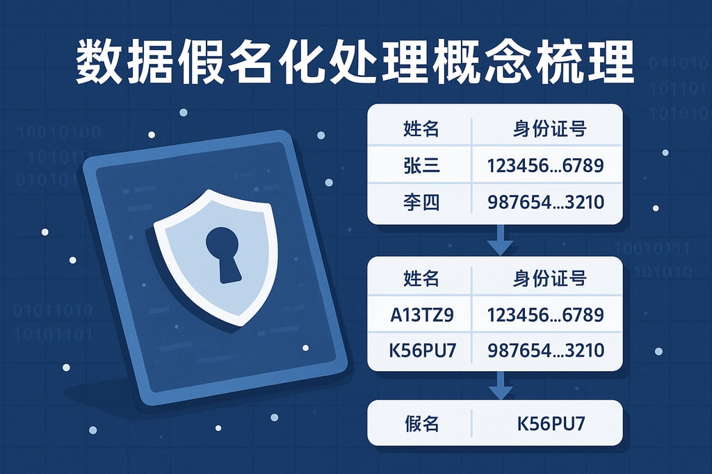数据假名化处理概念梳理