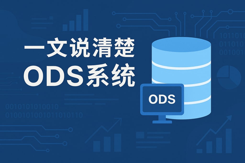 一文说清楚ODS系统