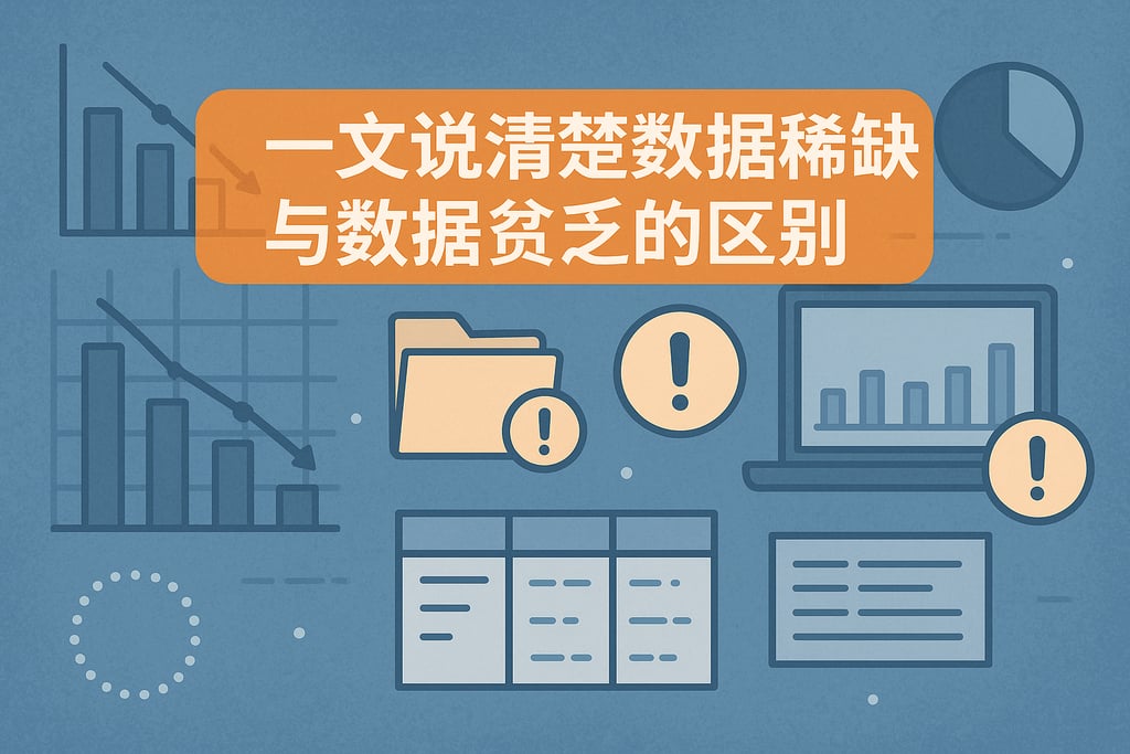 一文说清楚数据稀缺与数据贫乏的区别