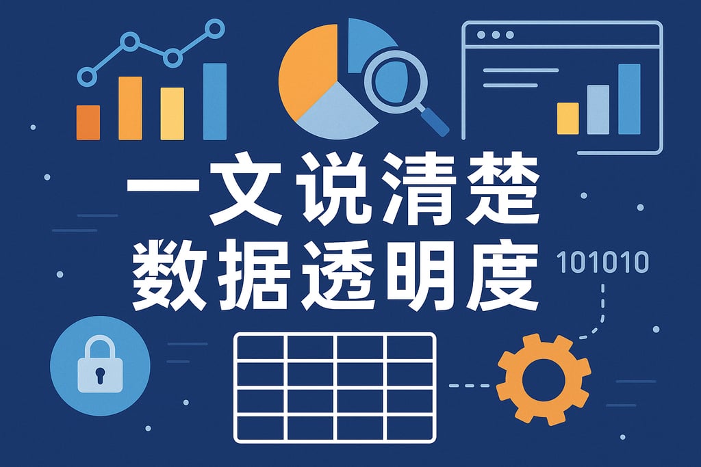 一文说清楚数据透明度