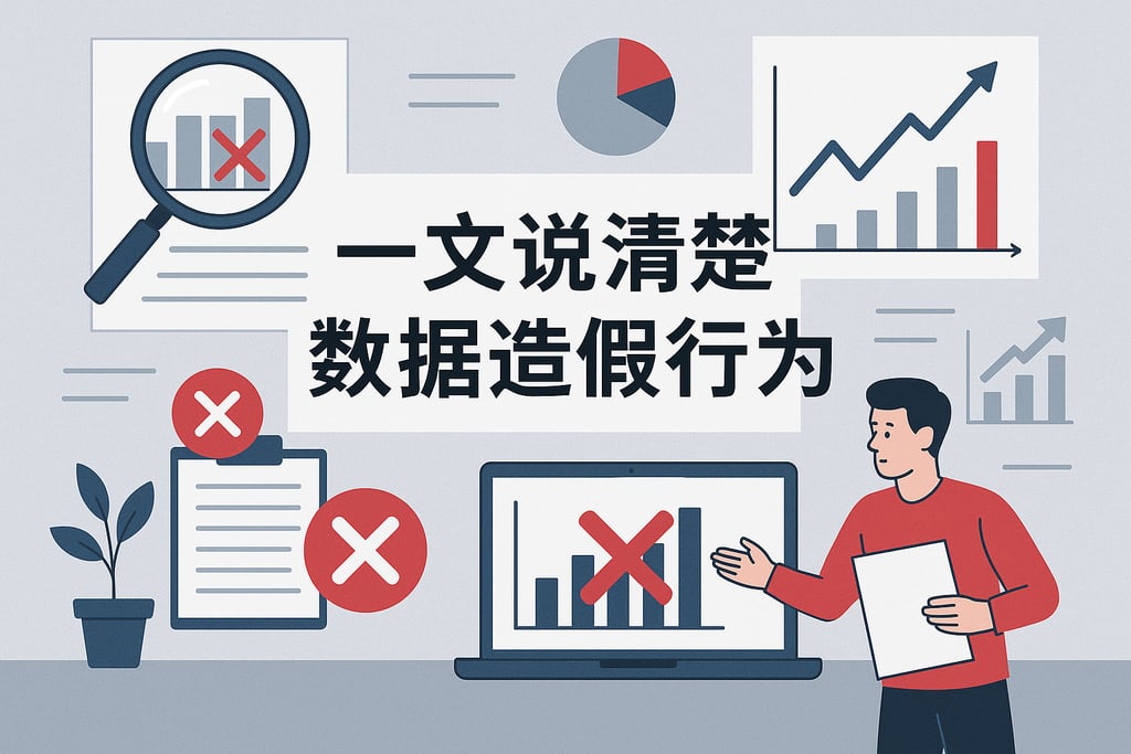 一文说清楚数据造假行为