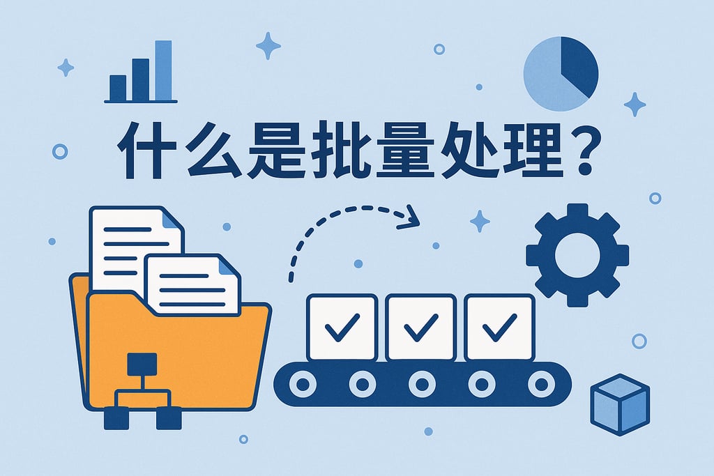 什么是批量处理？