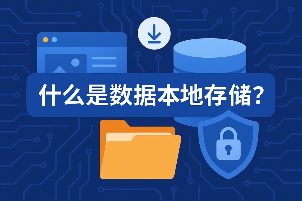 什么是数据本地存储？
