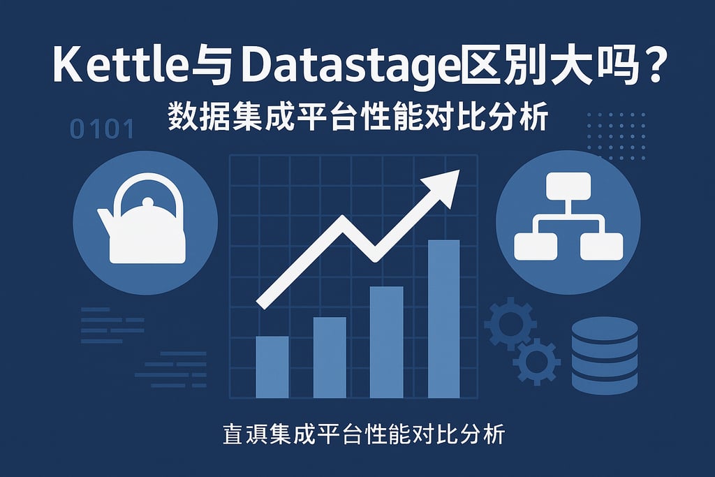Kettle与Datastage区别大吗？数据集成平台性能对比分析