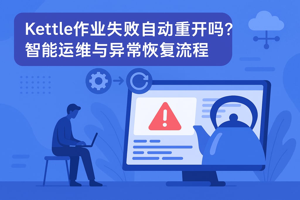 kettle作业失败自动重开吗？智能运维与异常恢复流程