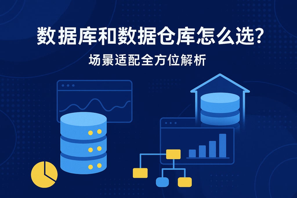 数据库和数据仓库怎么选?场景适配全方位解析 - FineDataLink数据集成平台