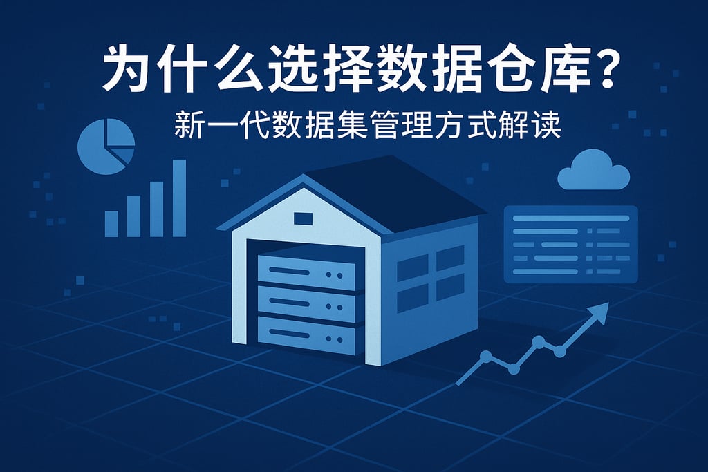 为什么选择数据仓库？新一代数据集管理方式解读