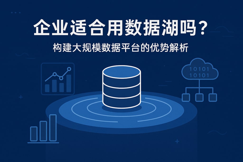 企业适合用数据湖吗？构建大规模数据平台的优势解析