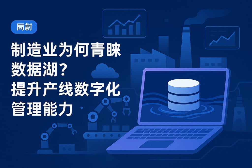 制造业为何青睐数据湖？提升产线数字化管理能力