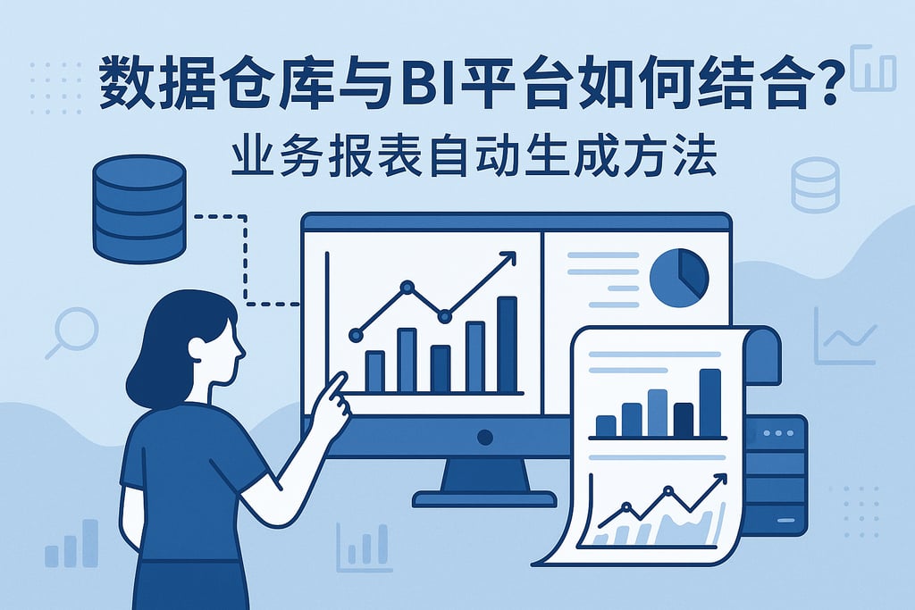 数据仓库与BI平台如何结合？业务报表自动生成方法