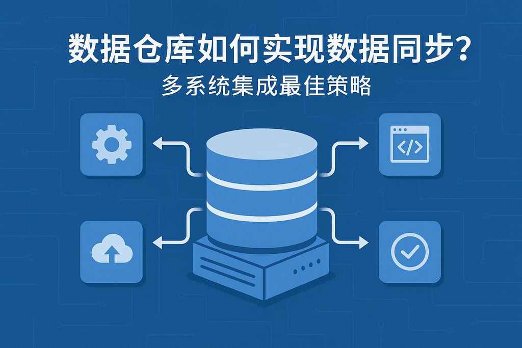 数据仓库如何实现数据同步？多系统集成最佳策略
