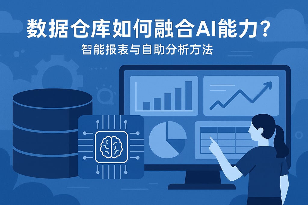 数据仓库如何融合AI能力？智能报表与自助分析方法