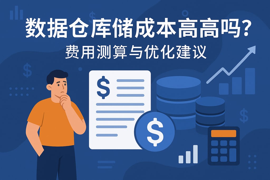 数据仓库存储成本高吗？费用测算与优化建议