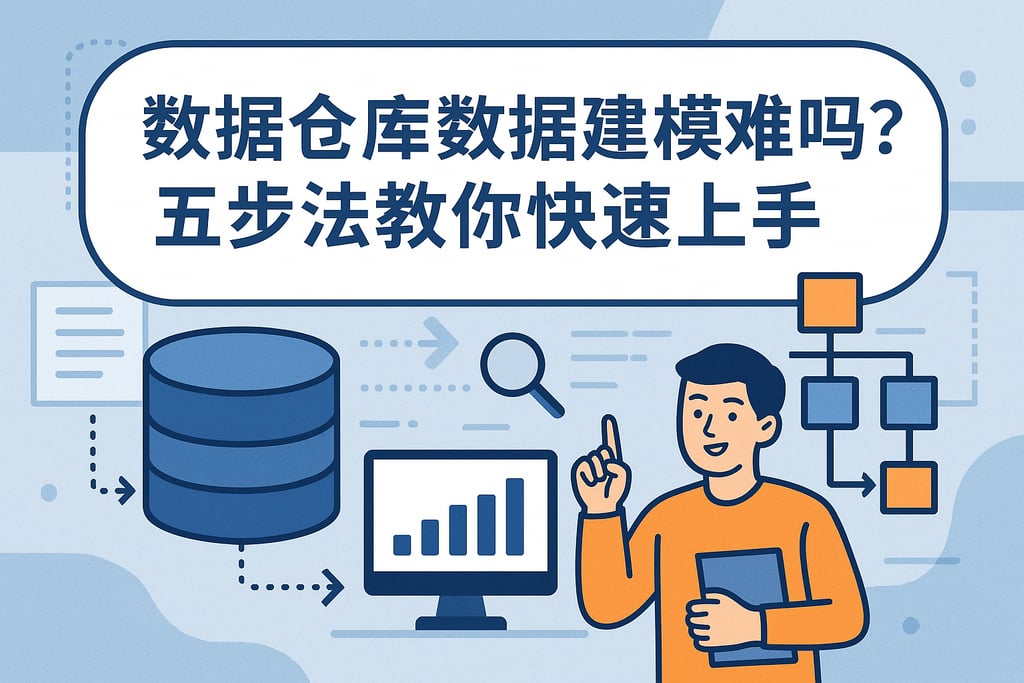 数据仓库数据建模难吗？五步法教你快速上手
