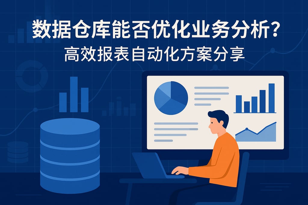 数据仓库能否优化业务分析？高效报表自动化方案分享