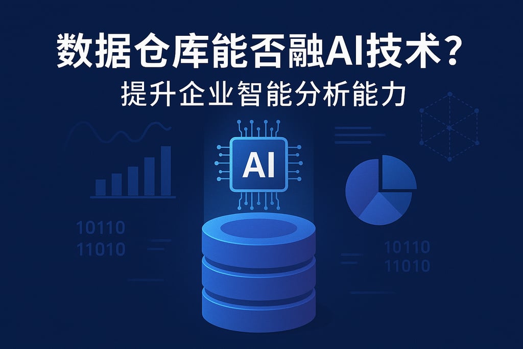 数据仓库能否融合AI技术？提升企业智能分析能力