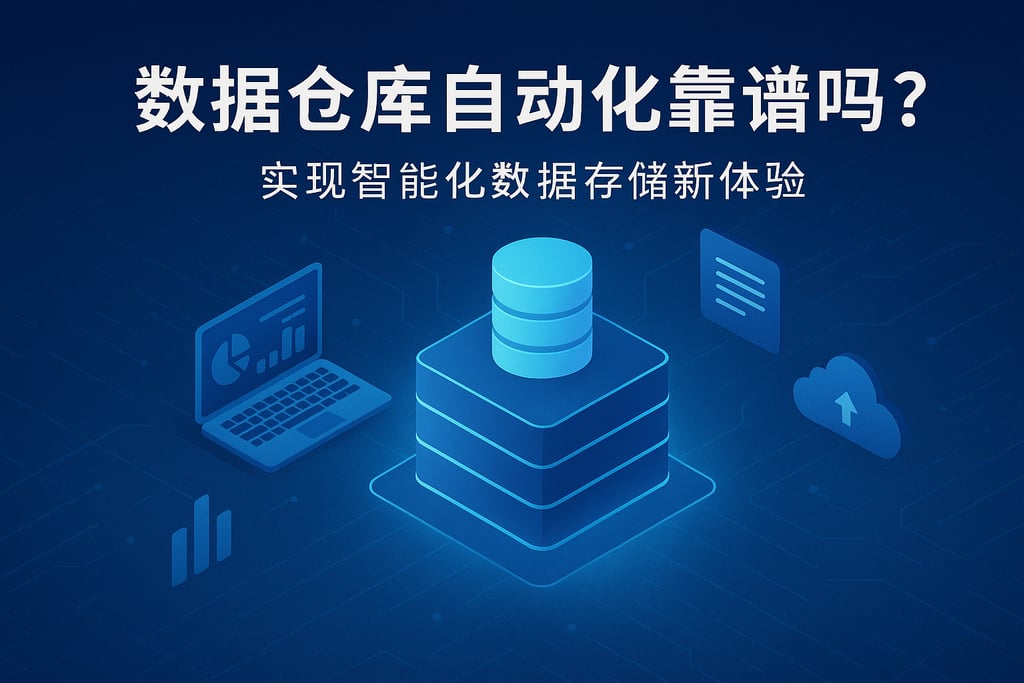 数据仓库自动化靠谱吗？实现智能化数据存储新体验