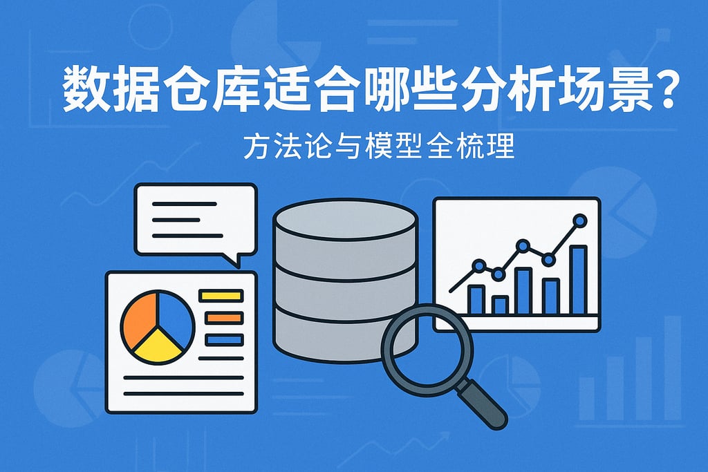 数据仓库适合哪些分析场景？方法论与模型全梳理