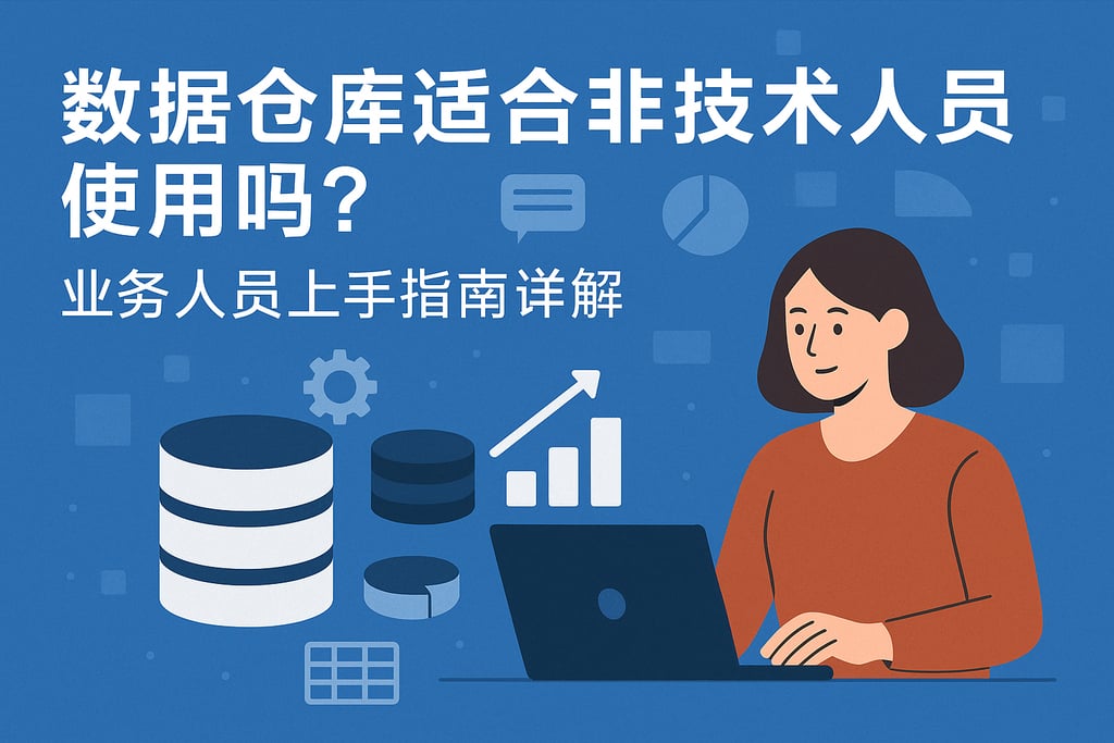 数据仓库适合非技术人员使用吗？业务人员上手指南详解