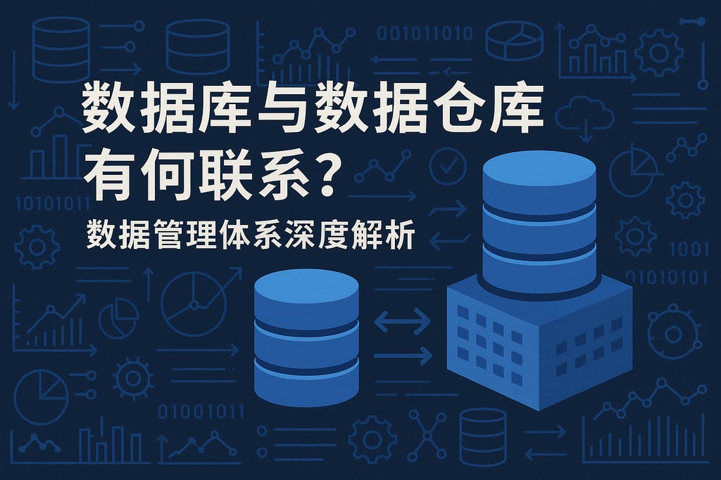 数据库与数据仓库有何联系？数据管理体系深度解析