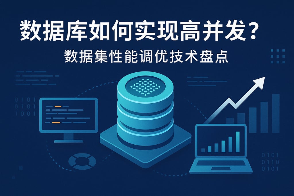 数据库如何实现高并发？数据集性能调优技术盘点
