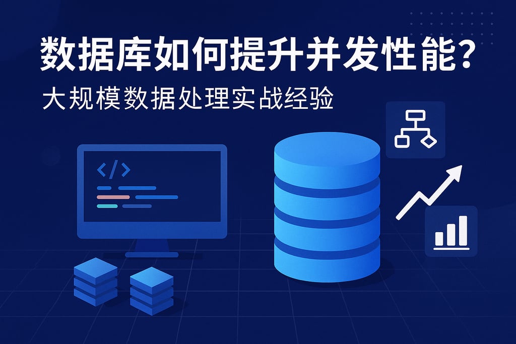 数据库如何提升并发性能？大规模数据处理实战经验