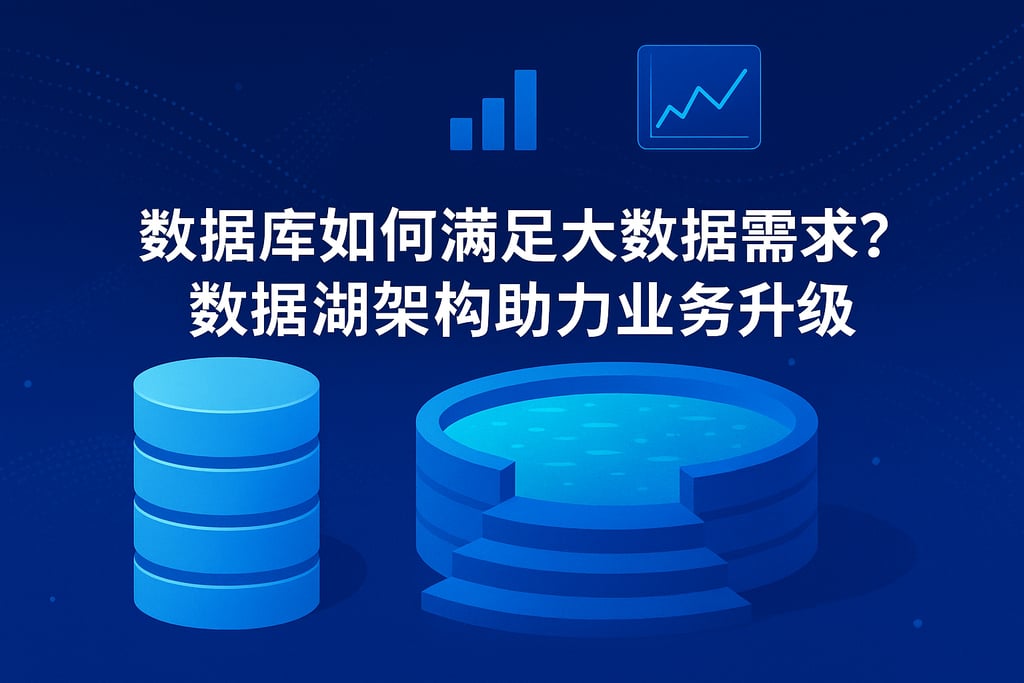 数据库如何满足大数据需求？数据湖架构助力业务升级