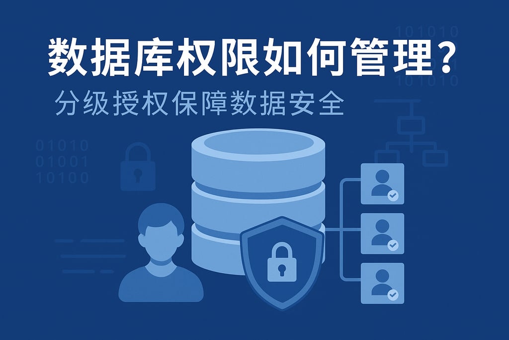 数据库权限如何管理？分级授权保障数据安全