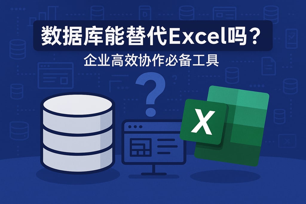 数据库能替代Excel吗？企业高效协作必备工具