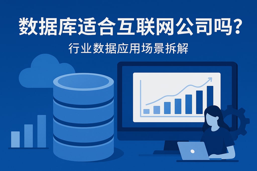 数据库适合互联网公司吗？行业数据应用场景拆解