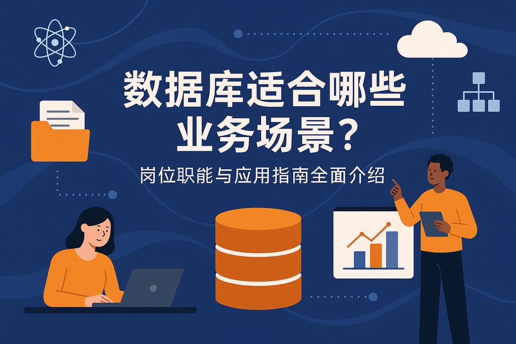 数据库适合哪些业务场景？岗位职能与应用指南全面介绍