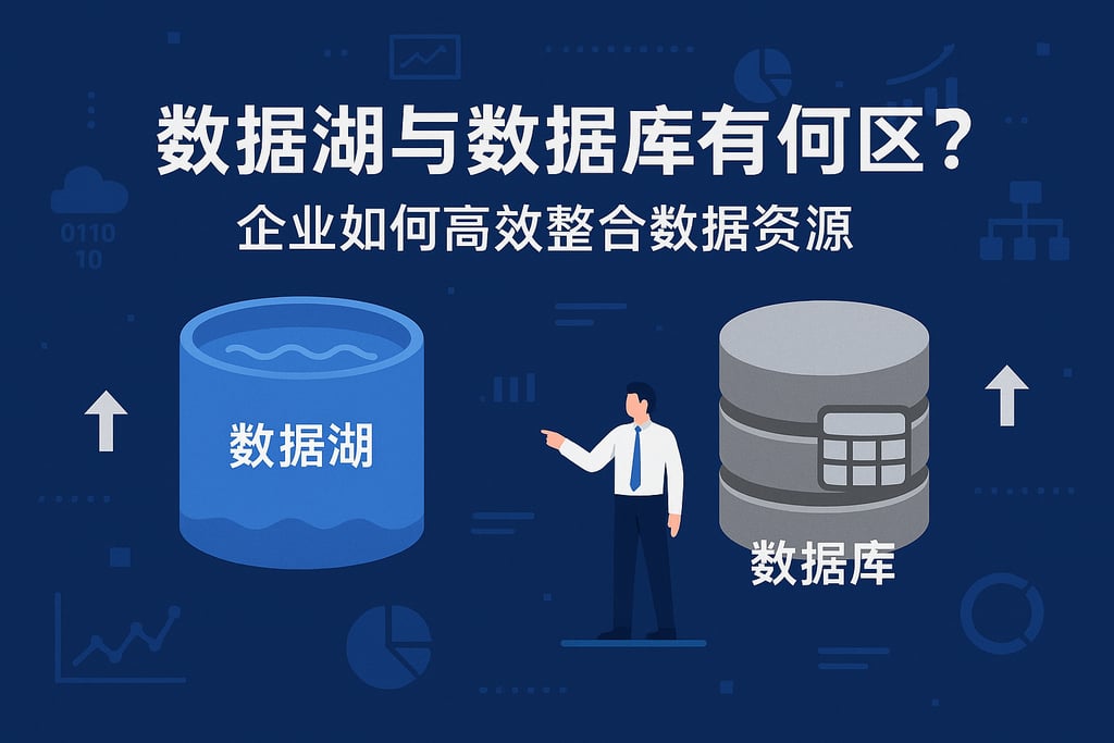 数据湖与数据库有何区别？企业如何高效整合数据资源