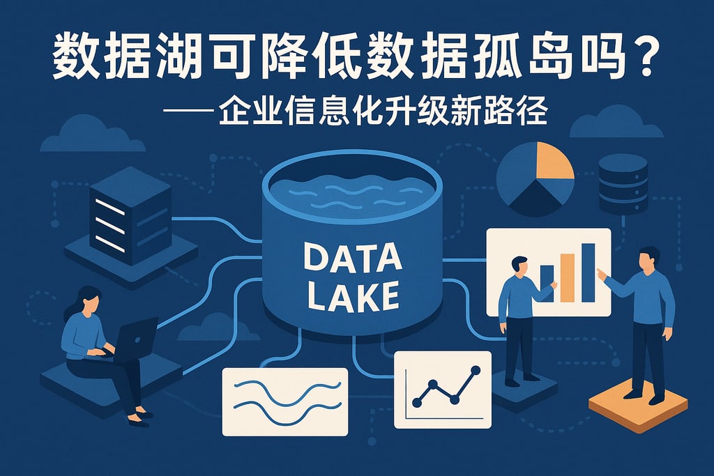 数据湖可降低数据孤岛吗？企业信息化升级新路径