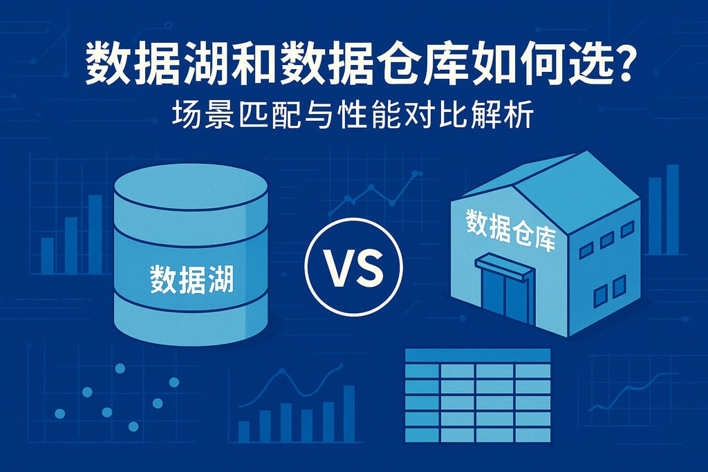 数据湖和数据仓库如何选？场景匹配与性能对比解析