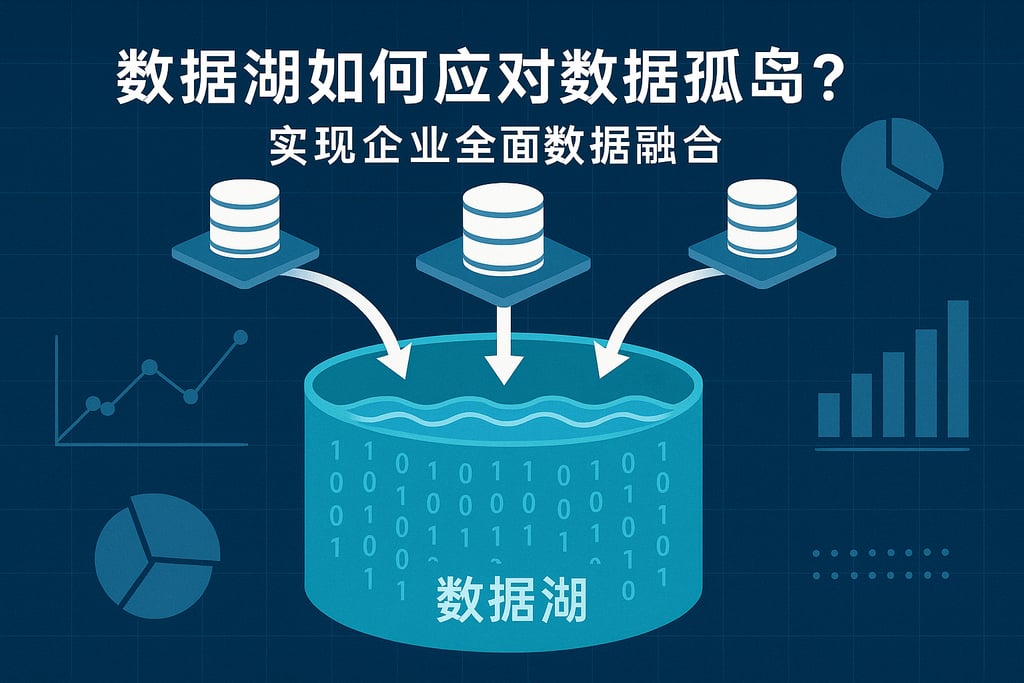 数据湖如何应对数据孤岛？实现企业全面数据融合