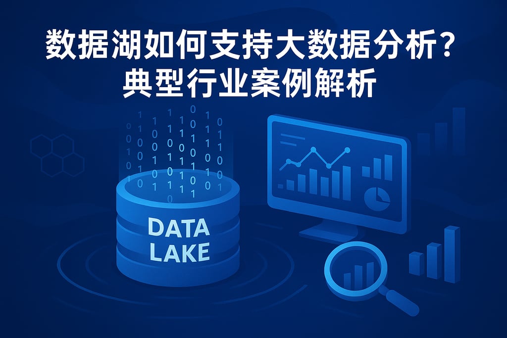 数据湖如何支持大数据分析？典型行业案例解析
